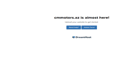Desktop Screenshot of cmmotors.az